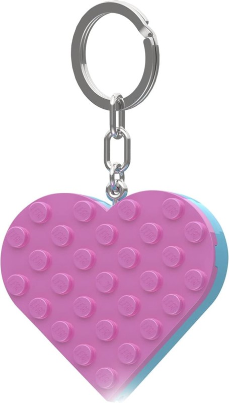 Lego breloczek z latarką LED serce LGL-KE183