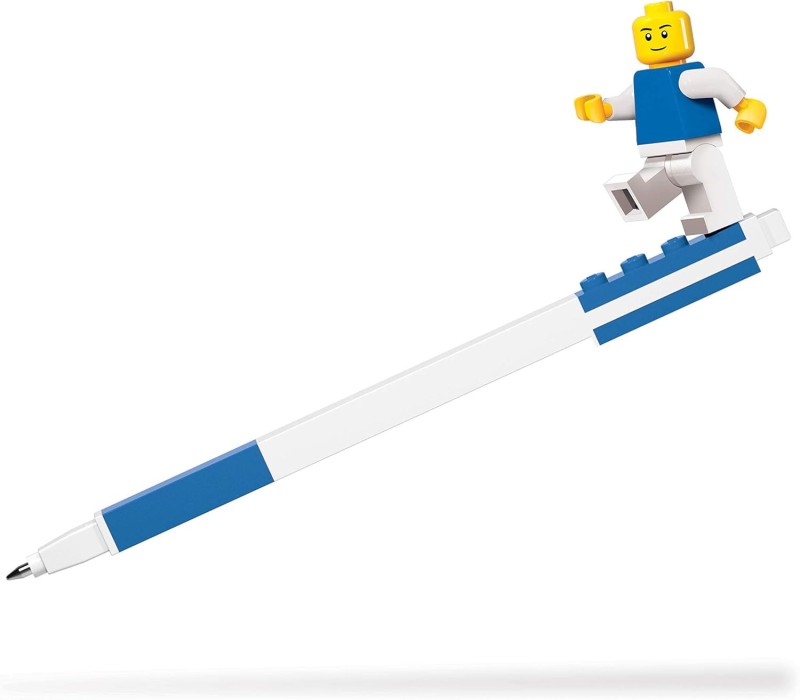 Lego długopis żelowy niebieski z Minifigurką 52600