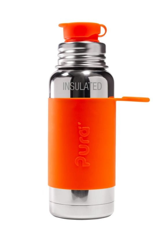 Pura Kiki termobutelka sportowy ustnik 475ml pomarańczowa
