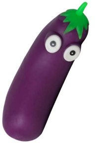 Warzywa gniotki do rozciągania bakłażan