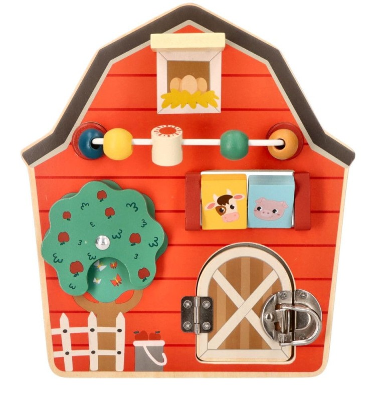 Tablica manipulacyjna Czerwona Farma Adam Toys
