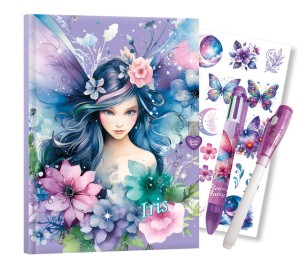 Pamiętnik na kłódkę z naklejkami + magiczny i 6-cio kolorowy długopis ToysInn