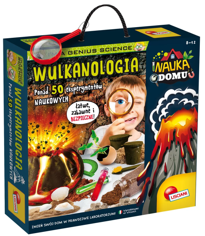 Wulkanologia ponad 50 eksperymentów naukowych w domu Lisciani