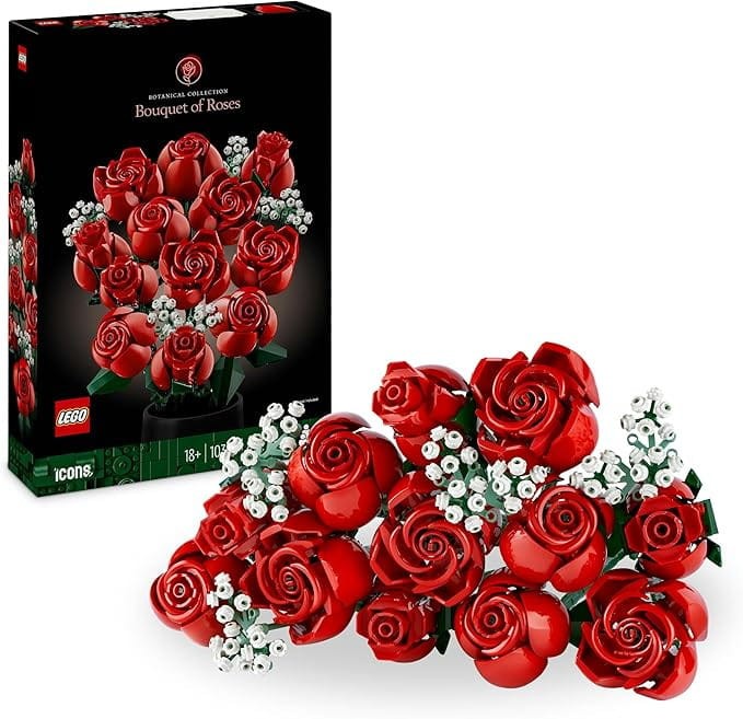Bukiet róż Lego 10328 tuzin The Botanical Collection