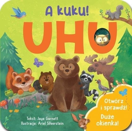 A kuku! UHU. Książeczka z otwieranymi okienkami