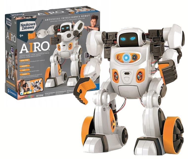 Robot Airo ze sztuczną inteligencją Clementoni