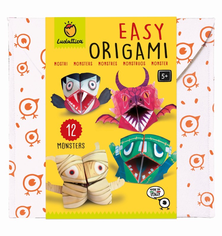 Origami Smoki 12 kartek i dekoracje Ludattica