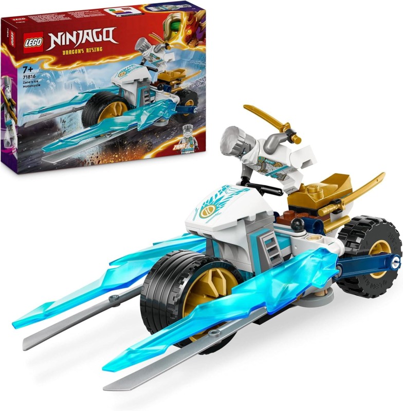 Lego NINJAGO Lodowy motocykl Zane’a 71816