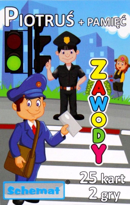 Karty Piotruś i Pamięć Zawody, 2 gry