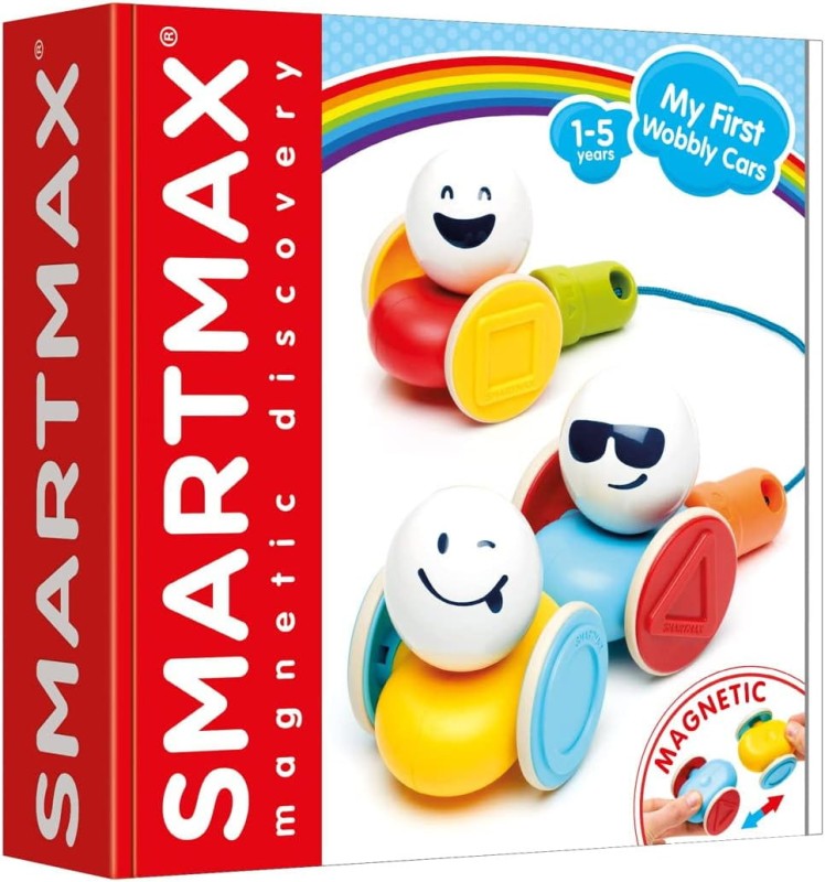 Smart Max My First Wobbly Cars magnetyczne samochodziki
