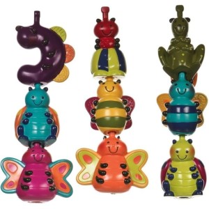 B.toys - wesołe owady kombinacyjny zestaw sensoryczny Snug Bugs B.Baby Standard