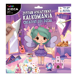 Kalkomania obrazki do kopiowania Królewna Kidea