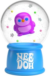 Schylling NeeDoh Snow Globes gniotek kula śnieżna pingwin