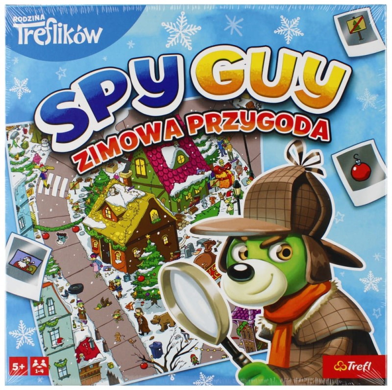 Spy Guy. Zimowa przygoda Rodzina Treflików gra planszowa Trefl