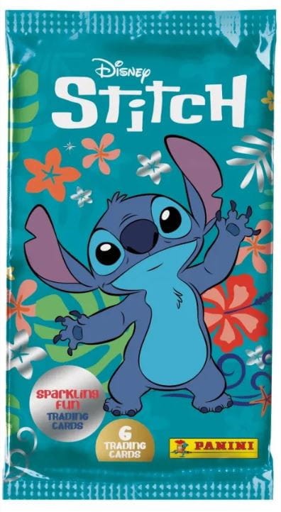 Saszetka z kartami Stitch Sparkling Fun 6 kart Disney Panini