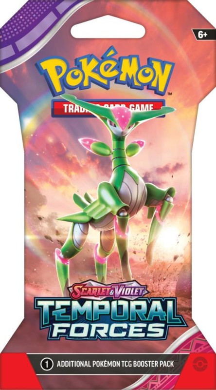 Saszetka z kartami Pokemon TCG: Temporal Forces Scarlet&Violet