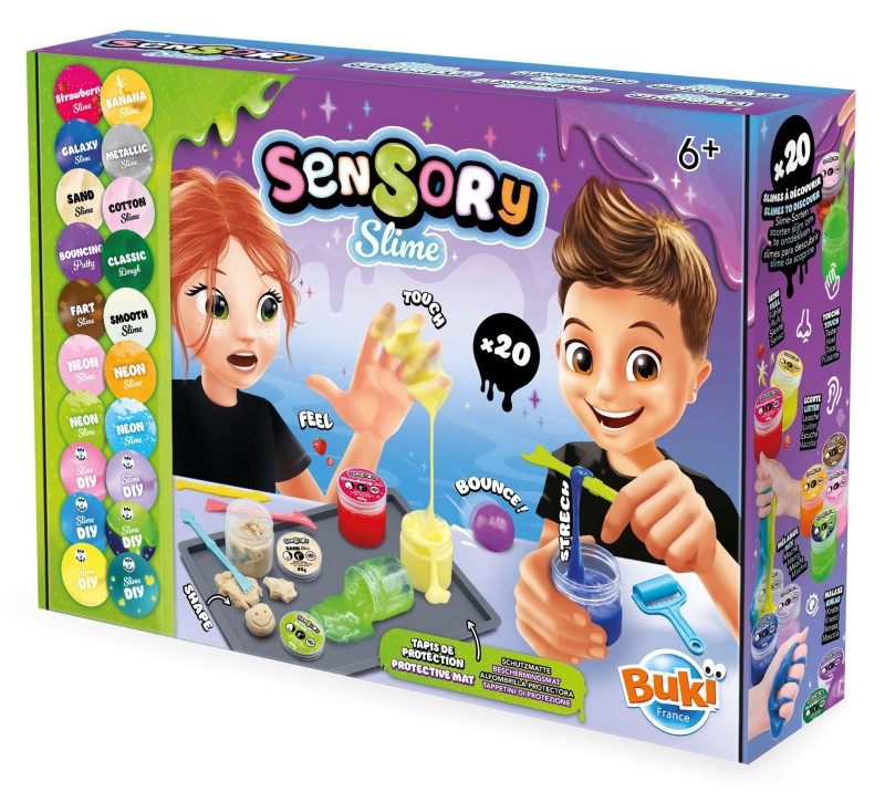 Zestaw do tworzenia slime sensory 20 doświadczeń Buki