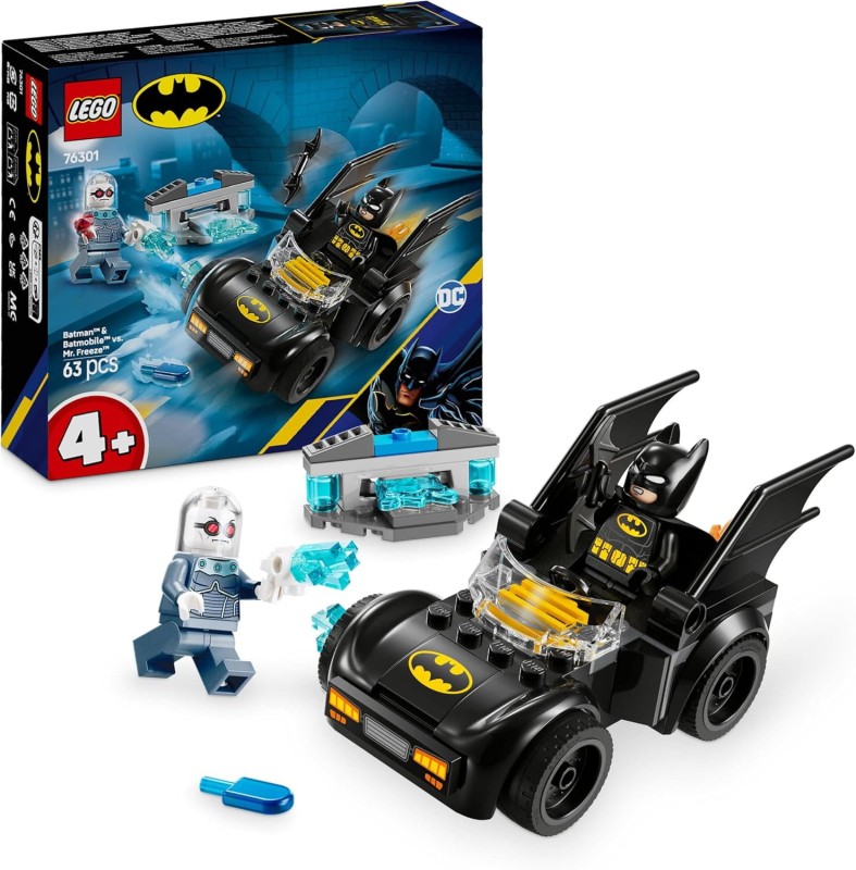 Lego Batman i Batmobil kontra Mr. Freeze 76301
