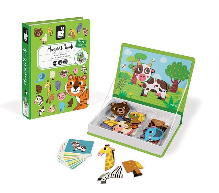 Magnetyczna Układanka Zwierzęta Magnetibook - Janod