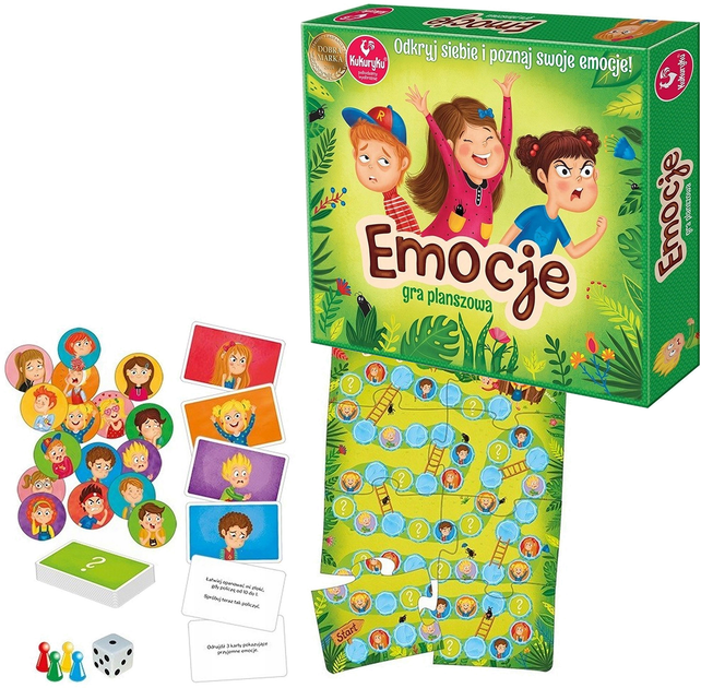 Emocje gra planszowa Kukuryku