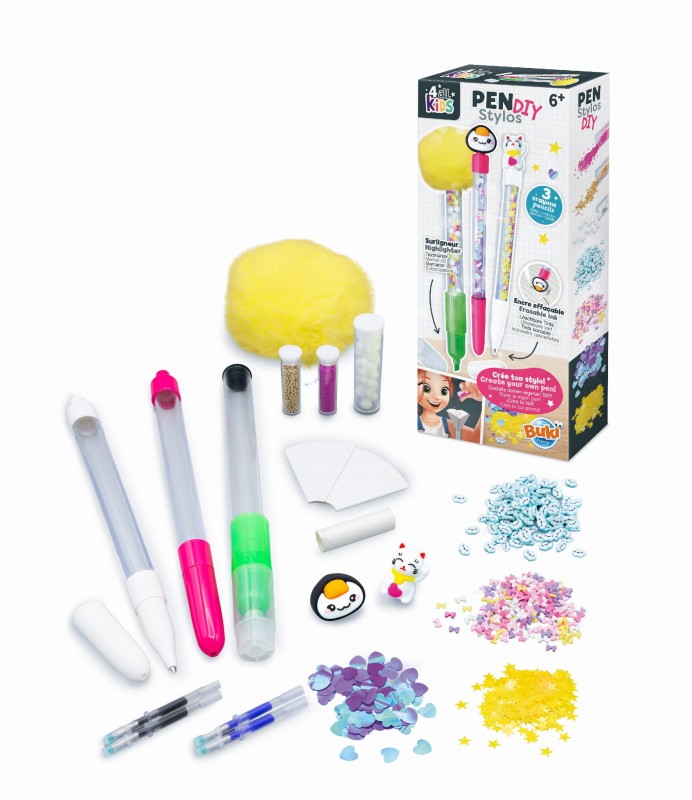Mini fabryka długopisów DiY długopisy i mazak KAWAI Buki France