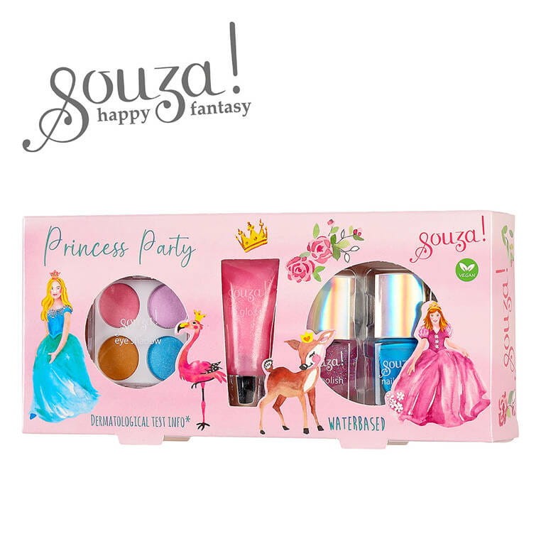 Kosmetyki do makijażu dla dziewczynki cienie błyszczyk lakiery Souza!