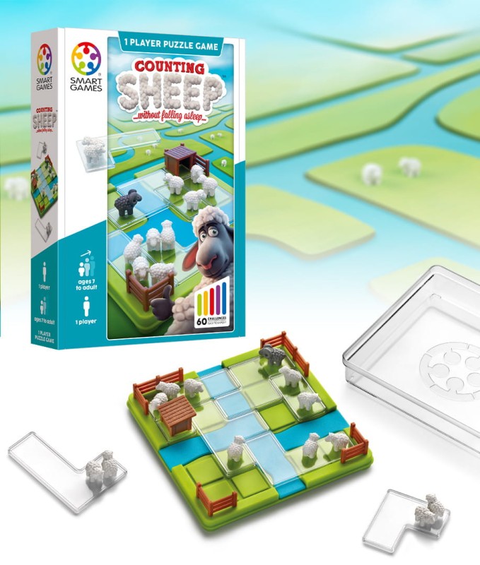 Smart Games Counting Sheep gra łamigłówka owieczki