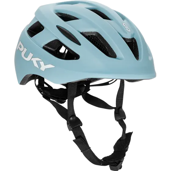 Kask dziecięcy rowerowy ze światełkiem Puky S niebieski 48-55 cm