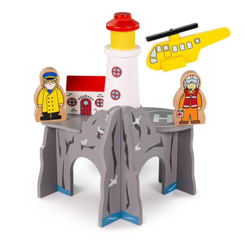 Latarnia Morska z tunelem kolejowym Bigjigs Rail