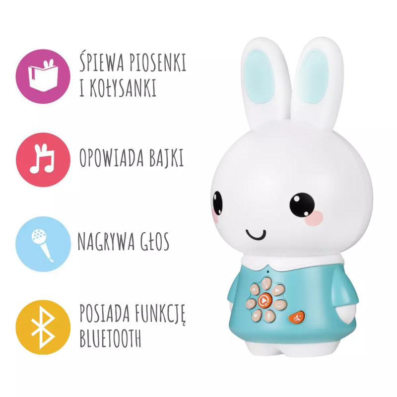 Alilo Króliczek Honey Bunny G6PRO niebieski