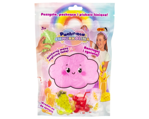 Chmurkolina pachnąca różowa truskawkowa z lśniącą folią Epee