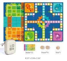 Gry planszowe podróżne 2w1 Flying Chess mideer