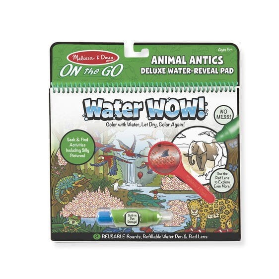 Wodna Kolorowanka z Lupą Water Wow Zwierzęta - Melissa & Doug