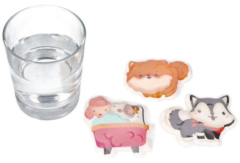 Naklejki do wanny zmieniające kolor zwierzaki Buddy & Barney