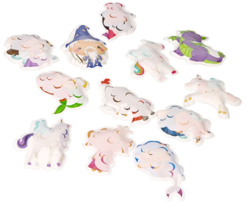 Naklejki do wanny zmieniające kolor Bajka Buddy & Barney