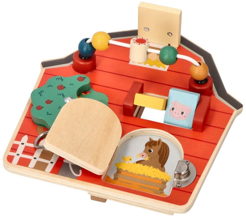 Tablica manipulacyjna Czerwona Farma Adam Toys