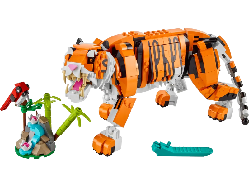 Majestatyczny tygrys Lego Creator 3w1 31129