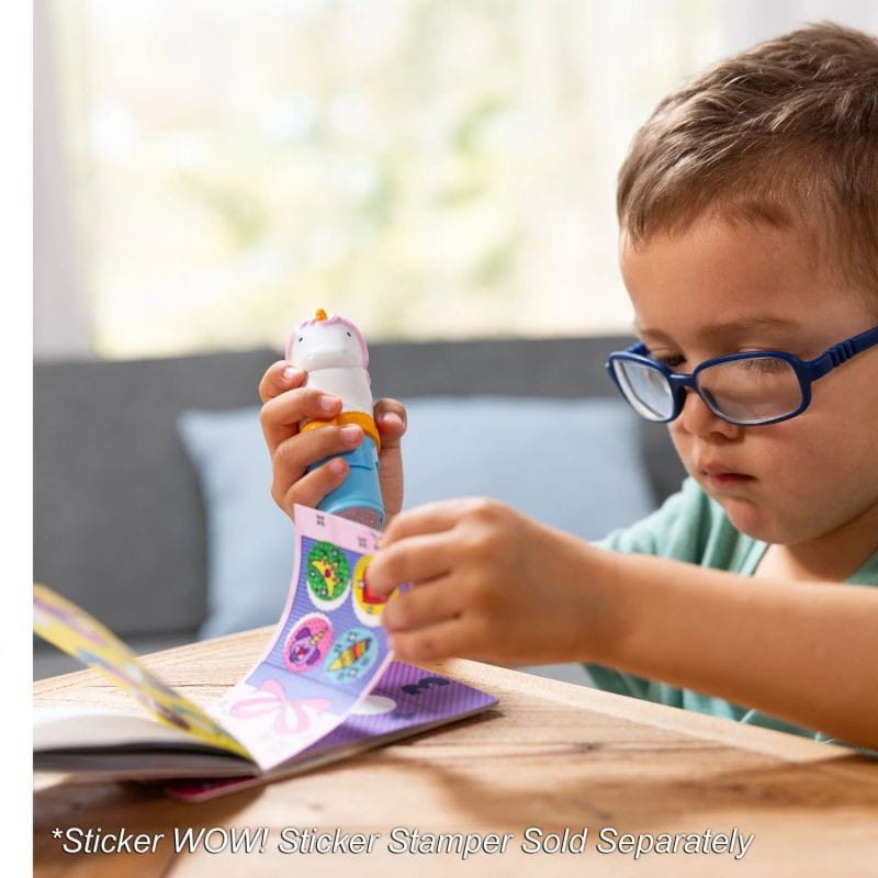 Naklejki uzupełniające i notesik zabaw Ulubione Sticker WOW Melissa & Doug