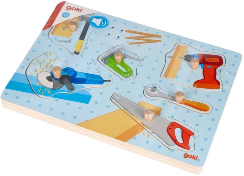 Narzędzia puzzle z dźwiekami Goki