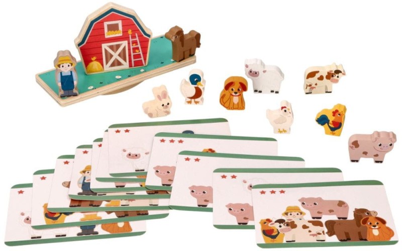 Balansująca farma gra zręcznościowa Adam Toys