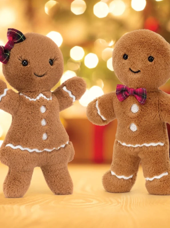 Jellycat piernik dziewczynka 19 cm Jolly Gingerbread Ruby