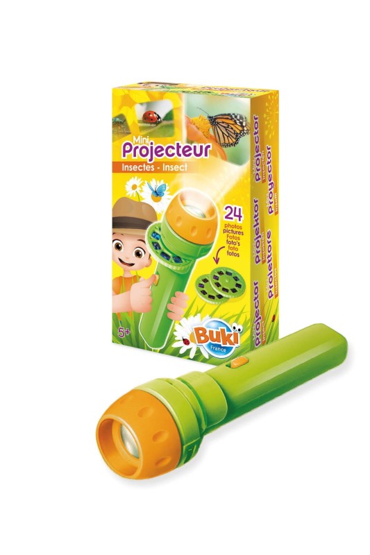 Mini Projektor Latarka Owady na Łące - Buki