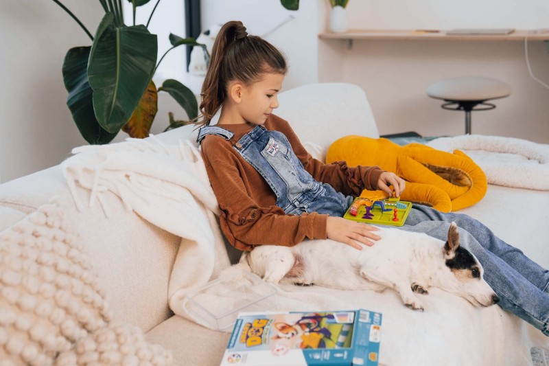 Smart Games Smart Pieseł gra logiczna jednoosobowa pieski