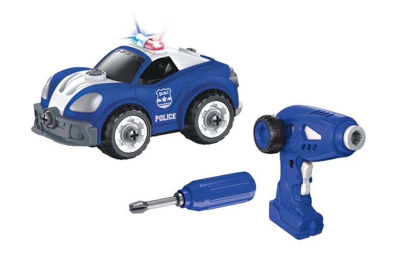 Wóz policyjny do skręcania zdalnie sterowany Buki France