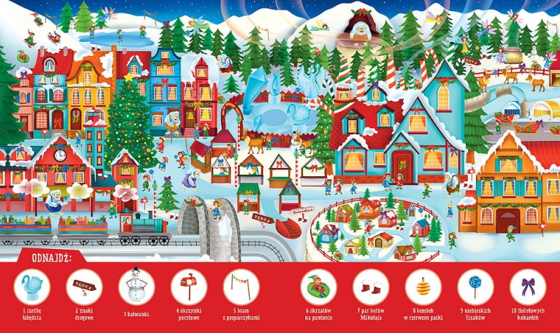 W Krainie Mikołaja. Świąteczna wyszukiwanka Książka