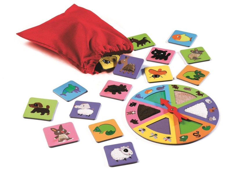 Gra Edukacyjna Sensoryczna Lotto Ruletka - Djeco