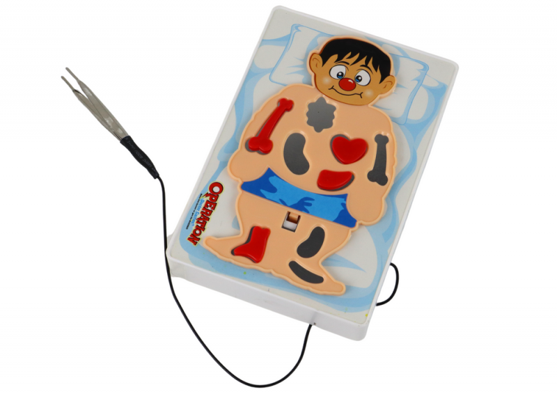 Gra Operacja Mały Doktor Pacjent Leantoys