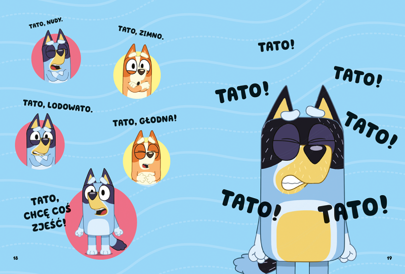 Bluey. Bajki 5 minut przed snem Książka