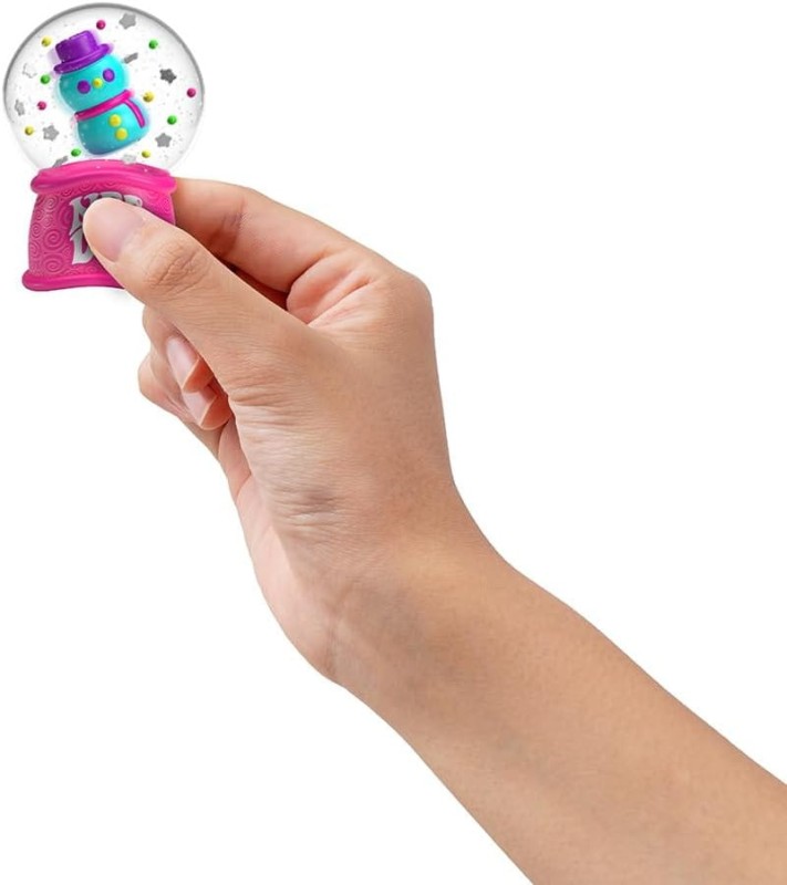 Schylling NeeDoh Snow Globes gniotek kula śnieżna Święty Mikołaj