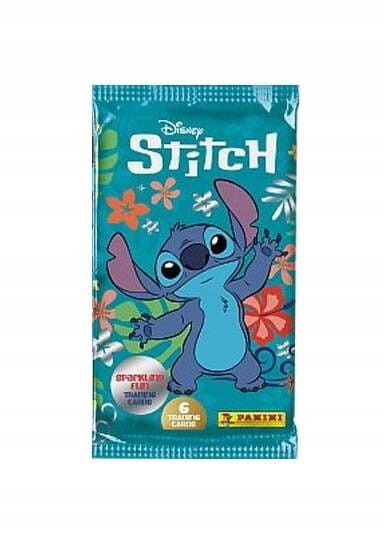 Saszetka z kartami Stitch Sparkling Fun 6 kart Disney Panini